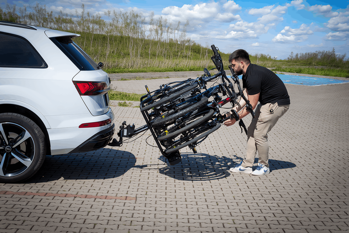 Inter Pack Quattro 13-poliger Fahrradträger für Anhängerkupplung