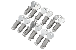 Set mit universellen Schlössern und Schlüsseln (12 Stück)