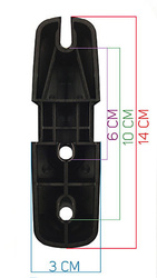 Flexi Fit Universalklemmen (4er Set) - Dachboxmontage