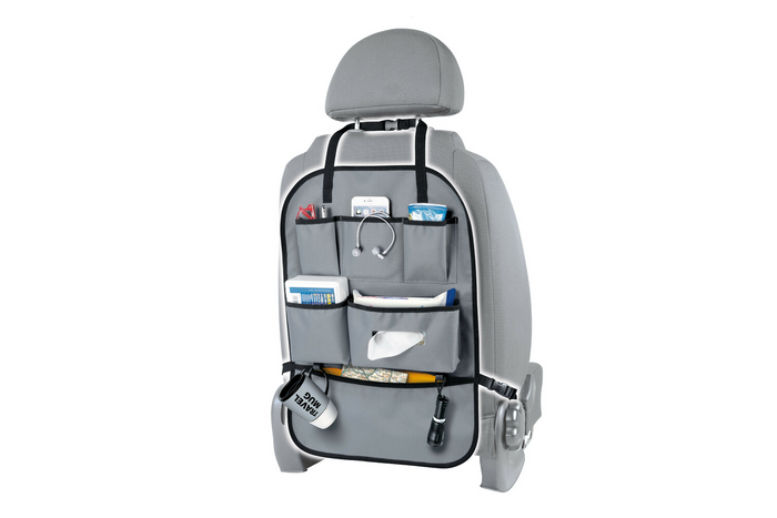 LAMPA Premium Auto-Organizer mit 6 Fächern für den Sitz, 41 x 60 cm