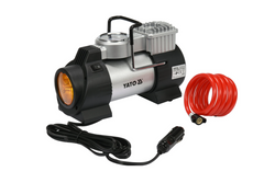 YATO YT-73460 Autokompressor mit LED-Lampe 12V 180W