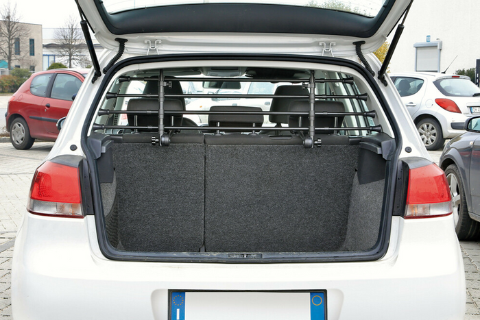 Kofferraumtrennwand LAMP GRG-9 Kompakte Hunde-/Gepäcktrennwand 85-140cm