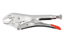 YATO YT-2451 kurze Feststellzange, abgerundete Backen, 250 mm