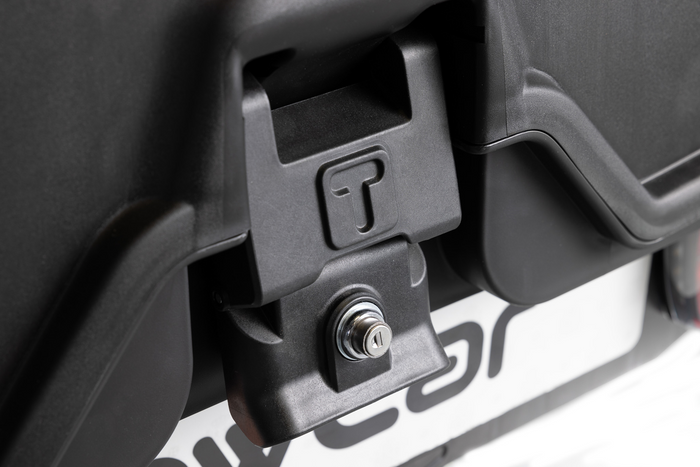 Towbox Camper Alpha schwarze LED (lang) - Heckträgerbox