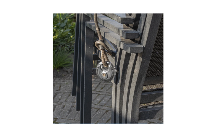 Set aus zwei ProPlus 341319S runden Vorhängeschlössern, Scheibenschlössern, 70 mm