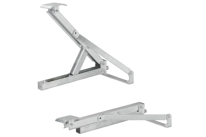 ProPlus 361510 ausziehbare Eckstütze, rechts vorne/links hinten am Anhänger, 600 kg, 460 mm