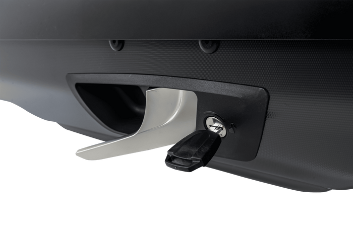 Atera Casar XL Dachbox, Schwarz Metallic