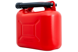 10-Liter-HERMON-Kunststoffkanister mit Trichter, rot