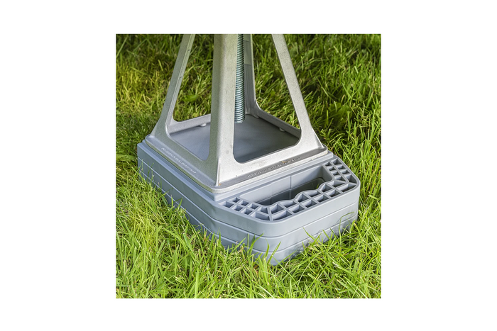 Satz mit vier ProPlus 361538V01 Anhängerstabilisierungs-Stützplatten