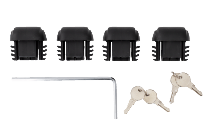 Dachträger Eco Alubase 120 - universeller Aluminium-Dachträger für Reling