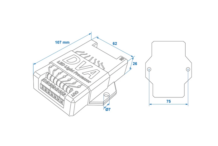 ProPlus 343128S Anhänger-LED-Lichtsteuerung CANBUS 12V Modul