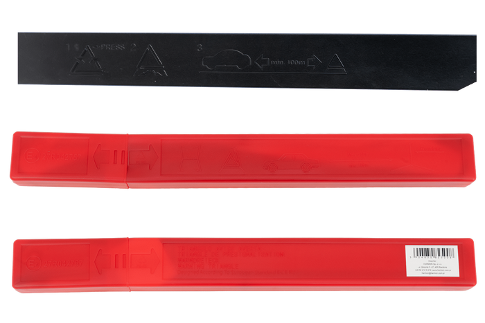 HERMON faltbares Warndreieck 430×430×430 mm