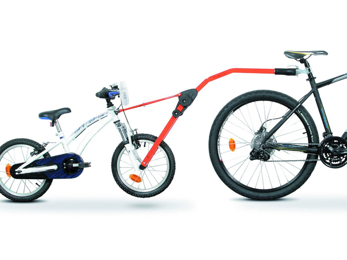 Trail Angel - Anhängerkupplung für ein Kinderfahrrad (rot)