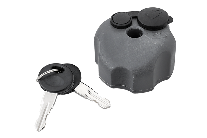 M10 Sicherheitsknopf mit Schloss und Schlüsseln K001