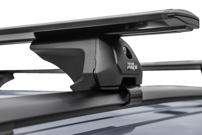 Inter Pack Virgo IR 120 (G2) Dachträger mit integrierten Schienen (schwarz)