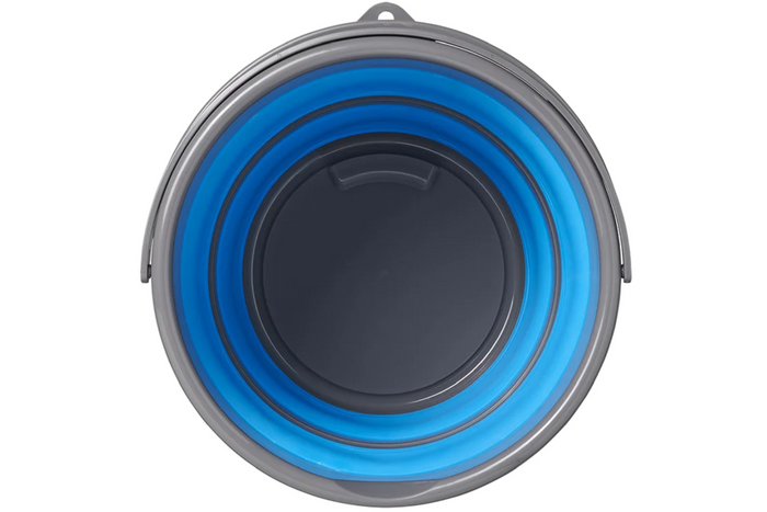 ProPlus 370307V01 faltbarer Reiseeimer aus Silikon, 15 l