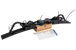 3/4-Zoll-Fahrradadapter für Velox 2/3 LED-Fahrradplattform (schwarz)