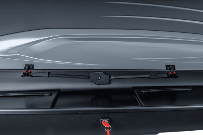 Inter Pack Stella 480 silberne Kevlar-Dachbox (Flexi Fit G2)