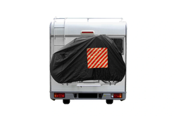 ProPlus 330286 Heckanhänger-Fahrradträgerabdeckung für 2 Fahrräder