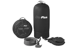 Tragbare Reisedusche ProPlus 770407, mobile Dusche mit Fußpumpe, 11 l