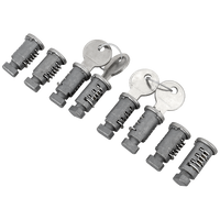 Atera Schloss- und Schlüsselset (8-teilig + 2 Schlüssel) 083012