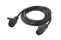 ProPlus 343528 Anhängerverlängerungskabel, 13-poliger Stecker/Buchse, 5 m