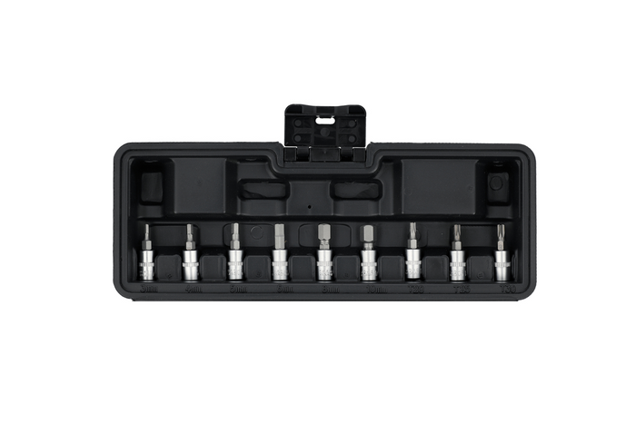 YATO 1/4" 5–25 Nm Drehmomentschlüsselsatz, 11-teilig