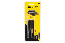 STANLEY Inbusschlüssel, Kugelkopf-Sechskantschlüssel 1,5-10 mm, 9 Stück.