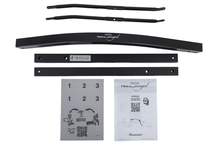 Trail Angel - Anhängerkupplung für Kinderfahrrad - Schwarz
