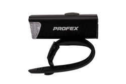 PROFEX 82004 Pro Alu Li-Pol USB Frontleuchte für Fahrräder