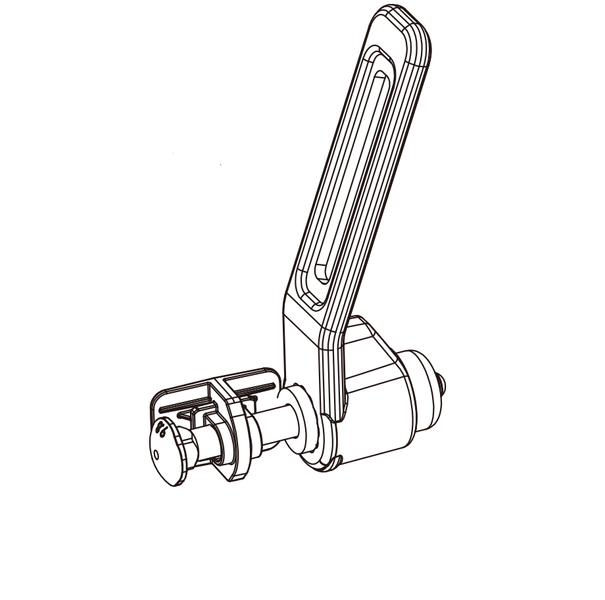 Integrierte Klemmschraube für Inter Pack New Spider Fahrradplattformen