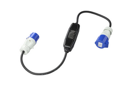 ProPlus 373589 CEE-Adapterkabel mit Fehlerstromschutzschalter, 120 cm
