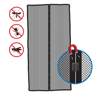 Magnetisches Moskitonetz für Türen ProPlus Schutznetz (2x) 210x50cm