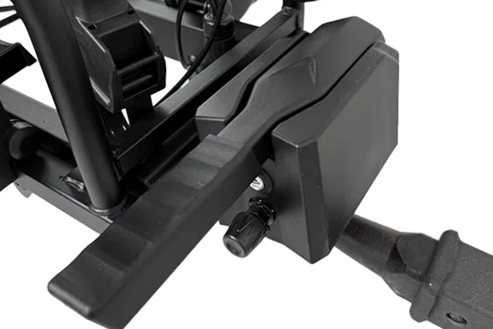 Platforma rowerowa na hak WG-TPAF3 na 3 rowery składana światła LED (czarna)