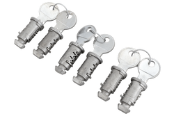 Set mit universellen Schlössern und Schlüsseln (6 Stück)