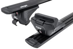 Inter Pack Virgo IR 120 (G2) Dachträger mit integrierten Schienen (schwarz)