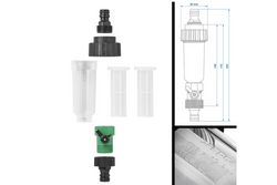 ProPlus 150770 Wasserhahn-/Schlauchwasserfilter mit Universalanschluss und zusätzlichem Filter