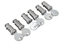 Set mit universellen Schlössern und Schlüsseln (6 Stück)