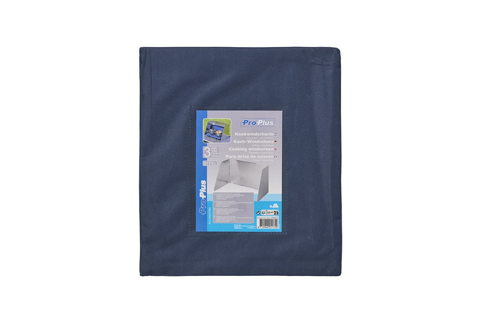 ProPlus 370340V03 Faltbarer Windschutz für Campingkocher, Brenner 37-70 cm
