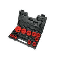 YATO YT-3381 Universal-Lochsägen-Set 19–76 mm, 15-teilig