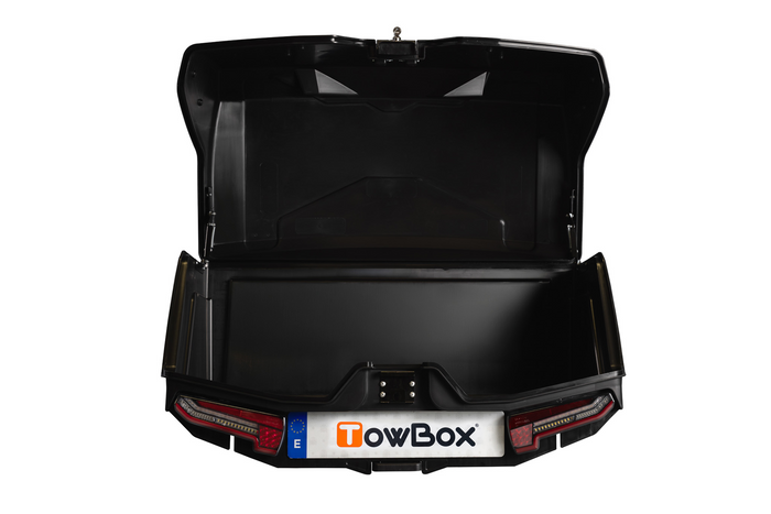 Towbox Alpha urban black - Heckträgerbox