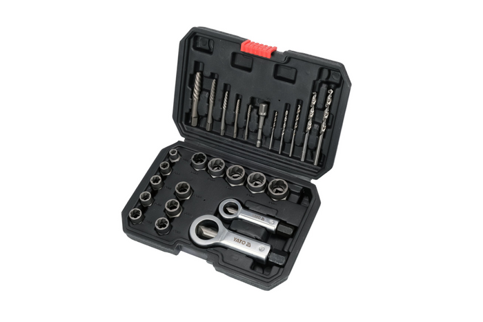 Universelles Schraubenausdreher-Set YATO YT-06037 26-teilig.
