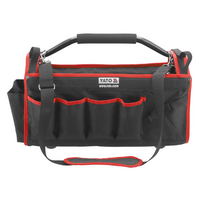 YATO YT-7435 Werkzeugtasche, offener Werkzeugkoffer, 49 x 23 x 28 cm