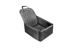 Hundetransportbox mit Lampe, Autositzschutz 40x40cm