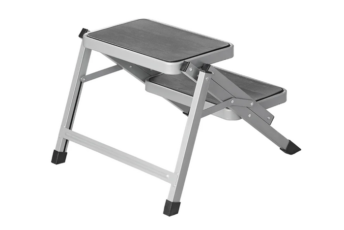 ProPlus 360823V01 Faltbare Campingtreppe, Zweistufentreppe, 150 kg