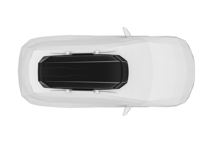 Thule Motion 3 XL Flache Dachbox, Schwarz Metallic (639400)