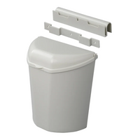 ProPlus 370402 Abfallbehälter mit Deckel für Anhänger und Wohnmobile, 6 l