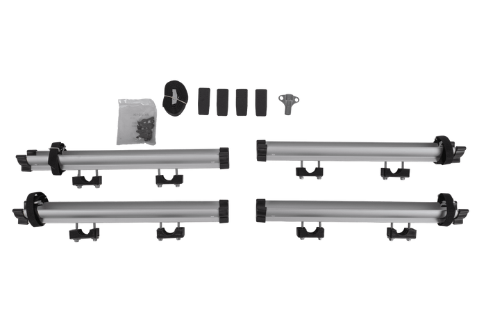 Inter Pack Re-Cargo Anhängerkupplungsplattform + Adapter für den Transport von 3 Fahrrädern