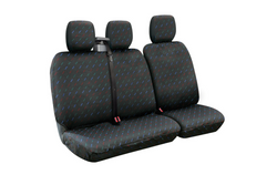 LAMPA Dido-2 Autositzbezüge, grau, für Busse und Transporter