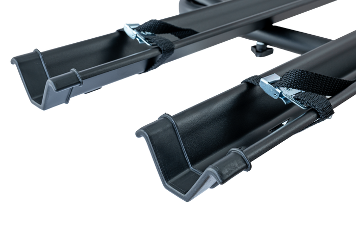 Peruzzo Brennero 4x4 Ersatzrad-Fahrradträger - 2-Fahrradträger mit Schienen (schwarz)